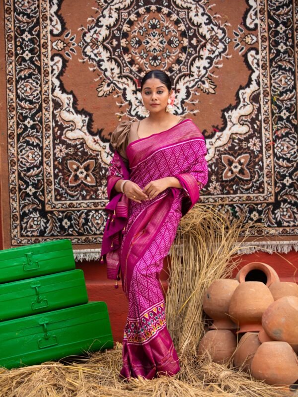 Pure Silk Patola Weave