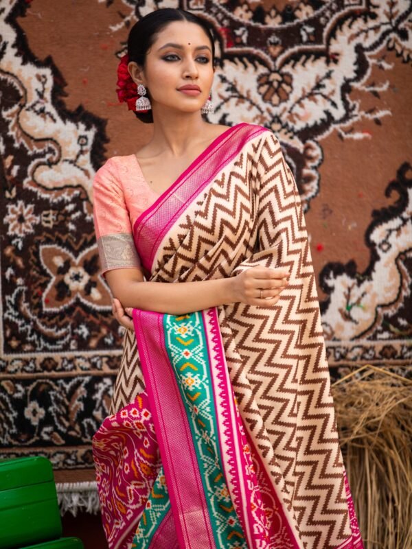 Pure Silk Patola Weave