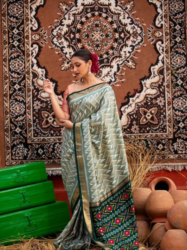 Pure Silk Patola Weave