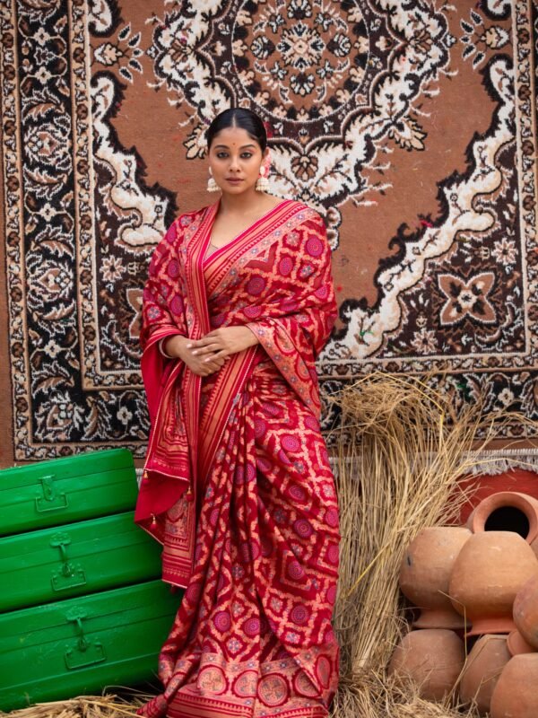 Pure Silk Patola Weave