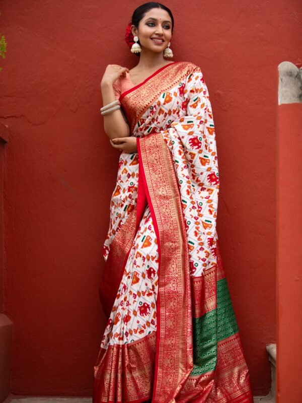 Pure Silk Patola Weave