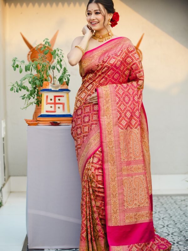 Pure Silk Benarasi Jamewar
